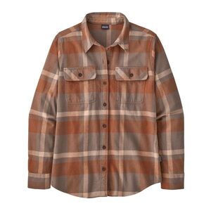 Patagonia Organic Cotton Plaid Button Down Shirt Womens Medium